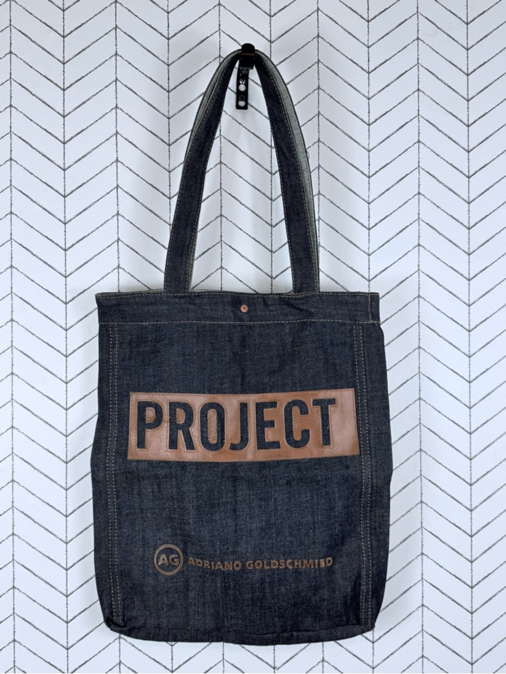 Ag Adriano Goldschmied PROJECT Denim Tote Bag